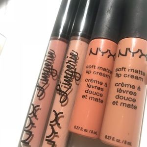 NYX Nude Liquid Lip Sticks